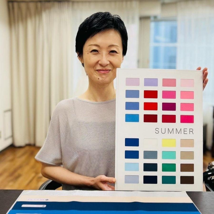 ファッションカラー48タイプ診断結果